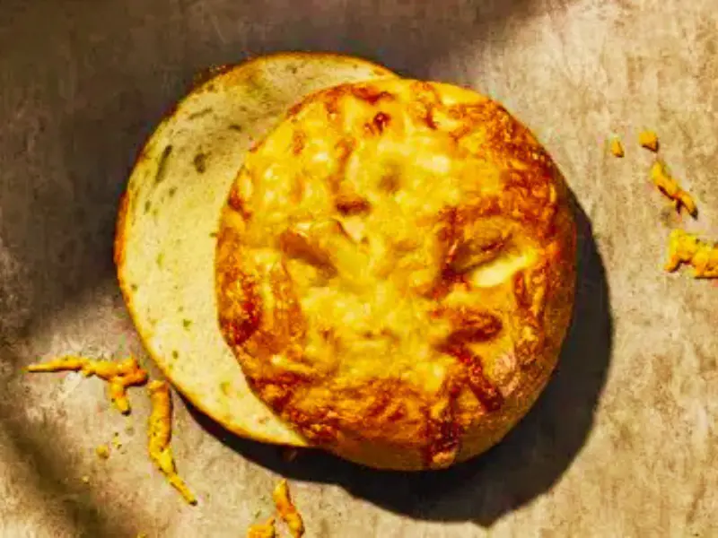 Panera Bread menu item: Asiago Bagel