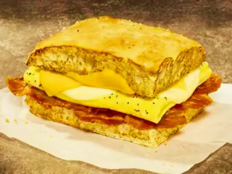 Panera Bread menu item: Bacon Double Take