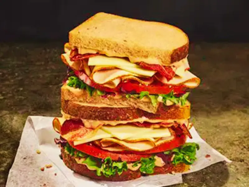 Panera Bread menu item: Bacon Turkey Bravo