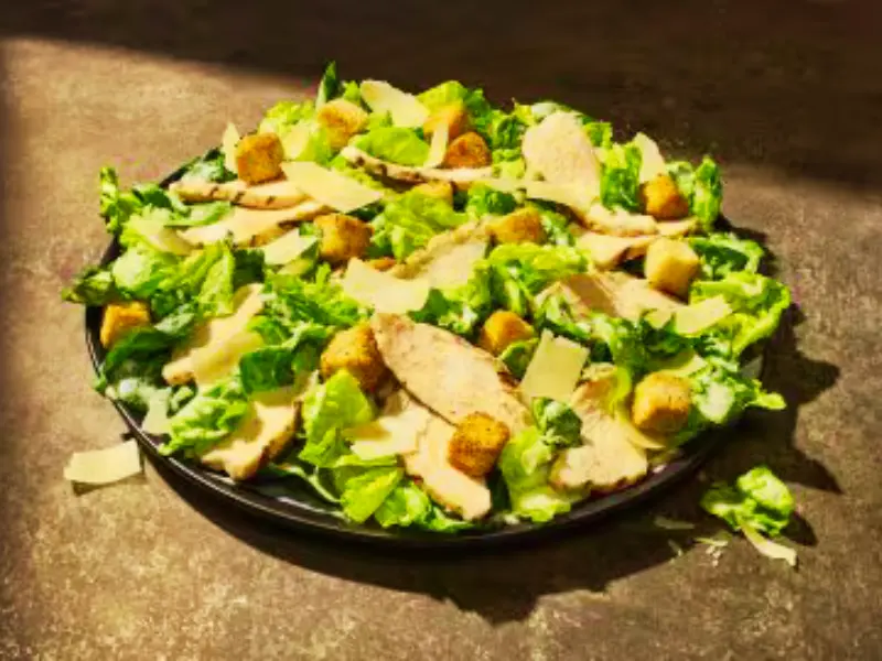 Panera Bread menu item: Caesar Salad with Chicken