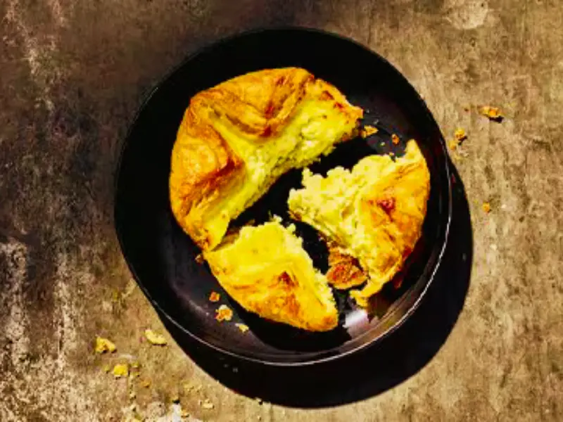 Panera Bread menu item: Four Cheese Souffle