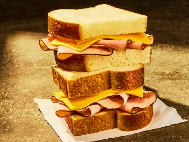 Kids Ham Cheese Sandwich