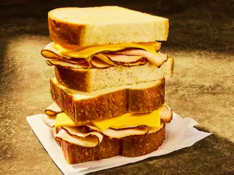 Kids Turkey Cheese Sandwich