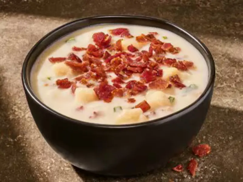 Panera Bread menu item: Rustic Baked Potato Soup