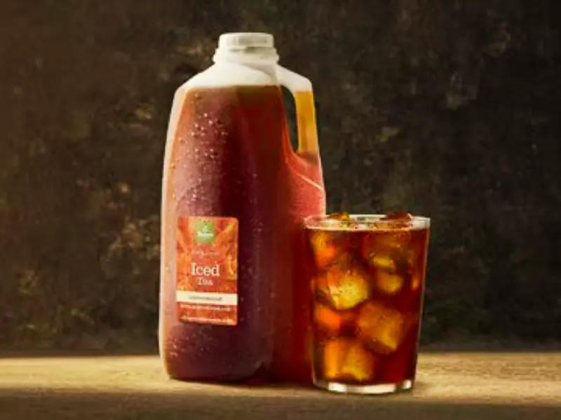 Iced Unsweetened Tea Half Gallon for Panera Family Feast Menu