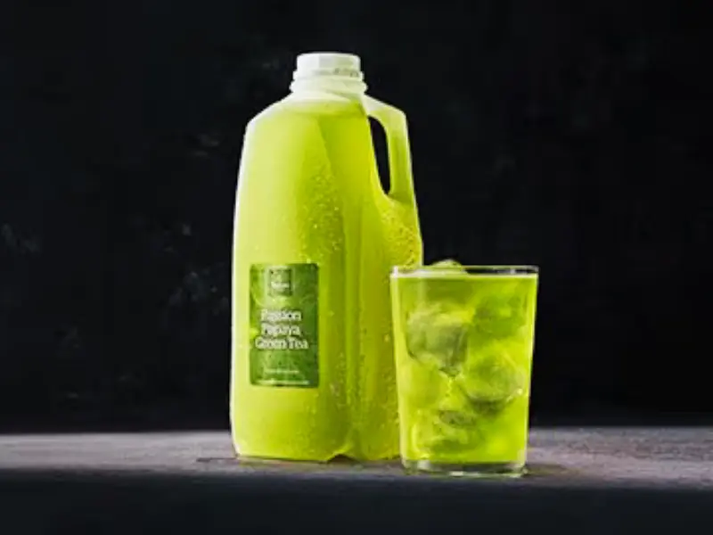Passion Papaya Iced Green Tea Half Gallon