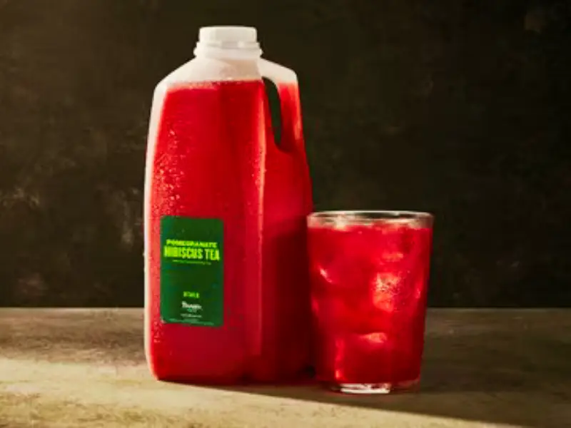 Pomegranate Hibiscus Tea Half Gallon
